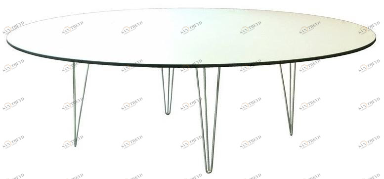 Vela Arredamenti Круглый журнальный столик из металла Trio sun-id-1394076