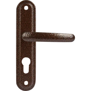 ЗЕНИТ Замок врезной входной с тройной защитой, медь 85281885