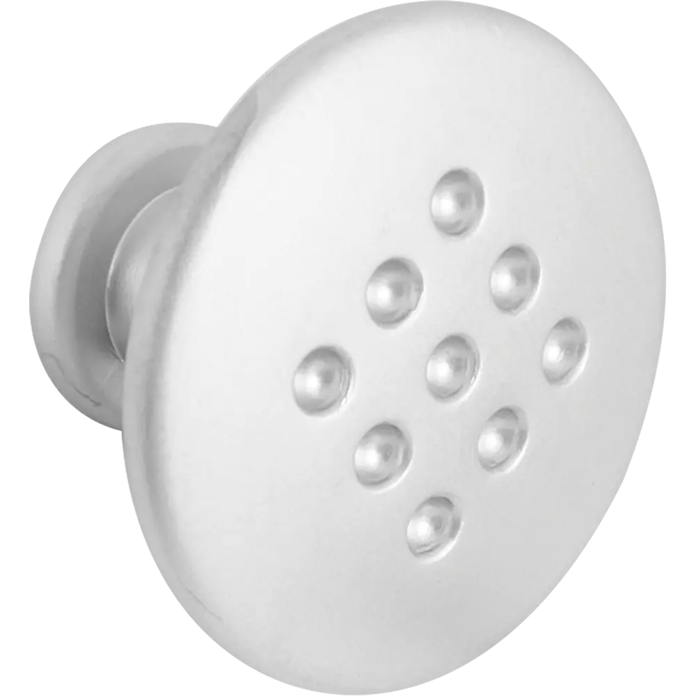 Мебельная ручка-кнопка RC011CP металл цвет глянцевый хром EDSON STLM-2112888