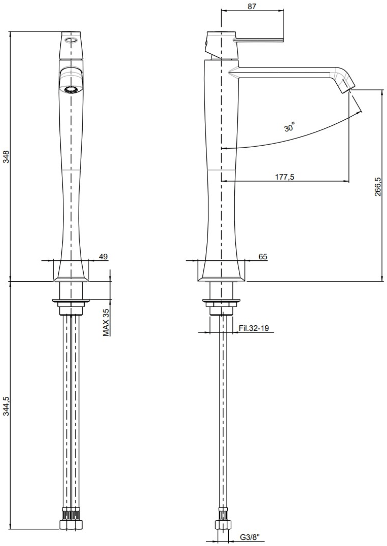 Rubinetterie Frattini Смеситель для раковины, однорычажный Delizia sun-id-1455496 - Вид №1