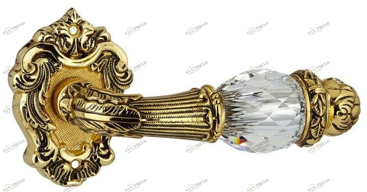 Bronces Mestre Ручка золотого цвета с кристаллами swarovski® на розе Treasure 0r7441.000.12