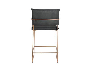 Высокий табурет со спинкой