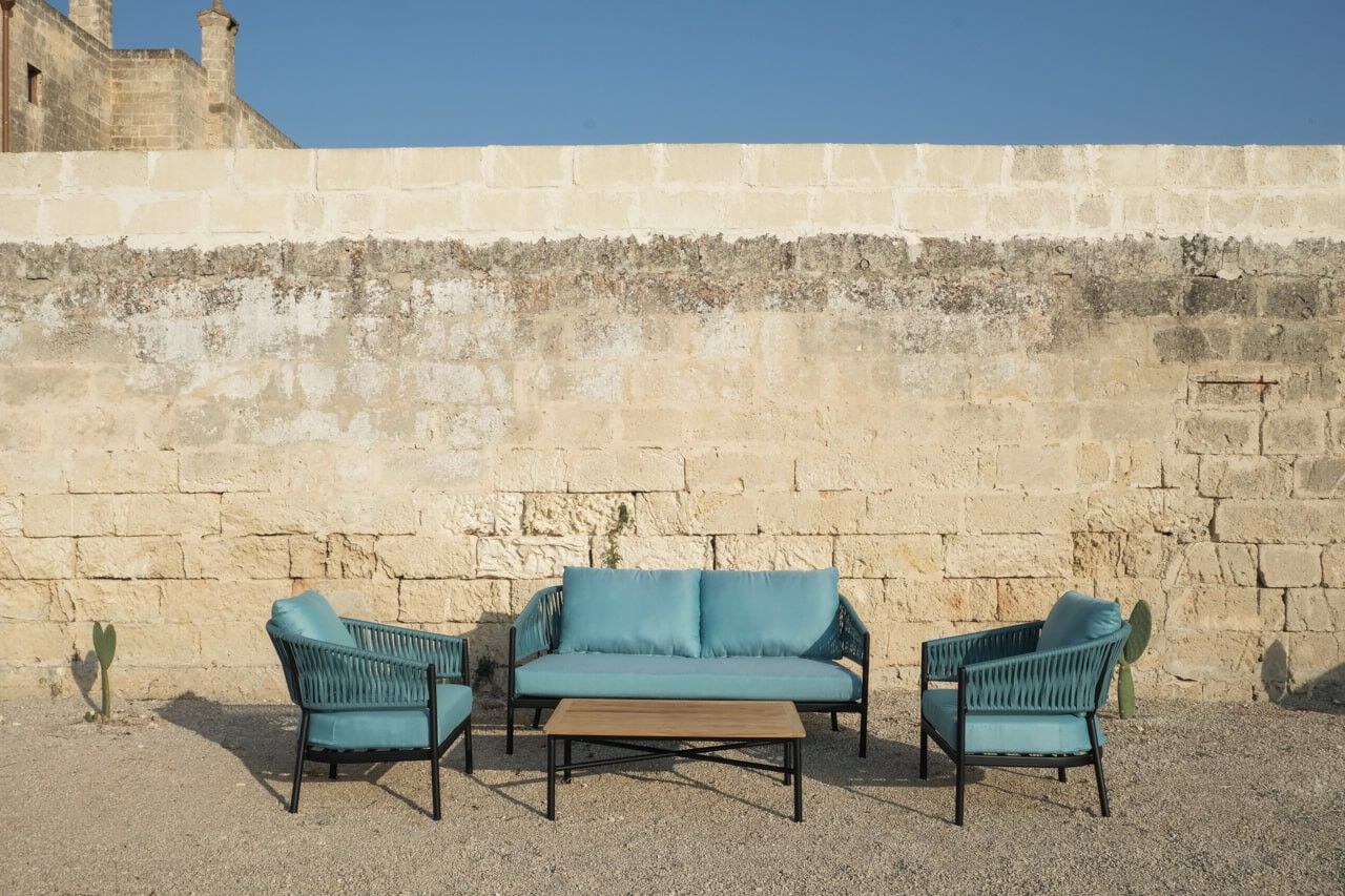 2-местный алюминиевый садовый диван DRIGANI Gaia-Belize ARCH-00046844 - Вид №1