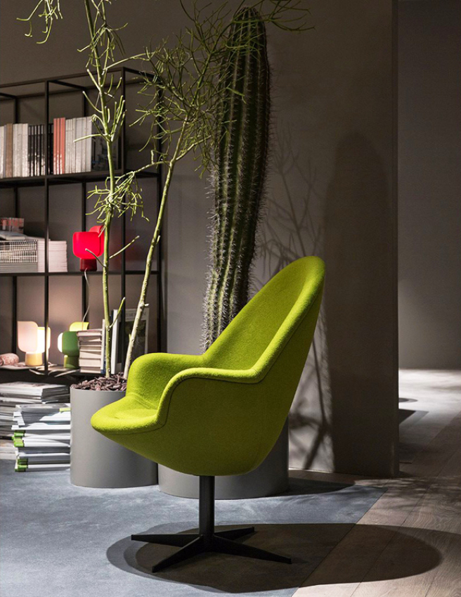 Кресло вращающееся  MERIDIANI JILL Live