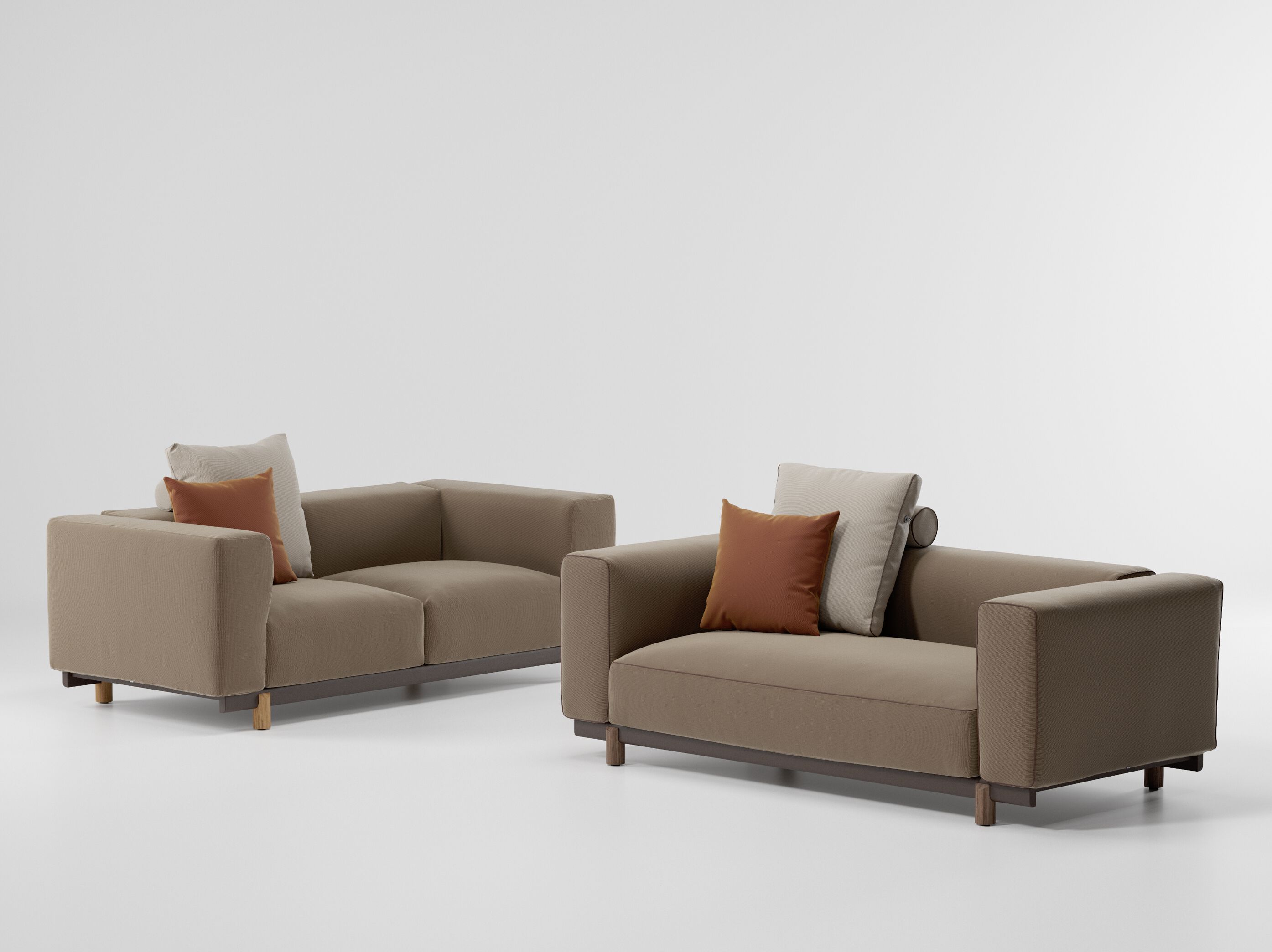 2-местный диван Kettal Molo ARCH-00143434