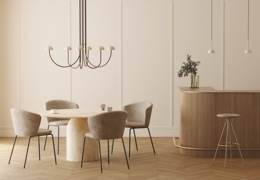 Светодиодный потолочный светильник из мрамора и стали Aromas del Campo Dussa ARCH-00035386 - Вид №1