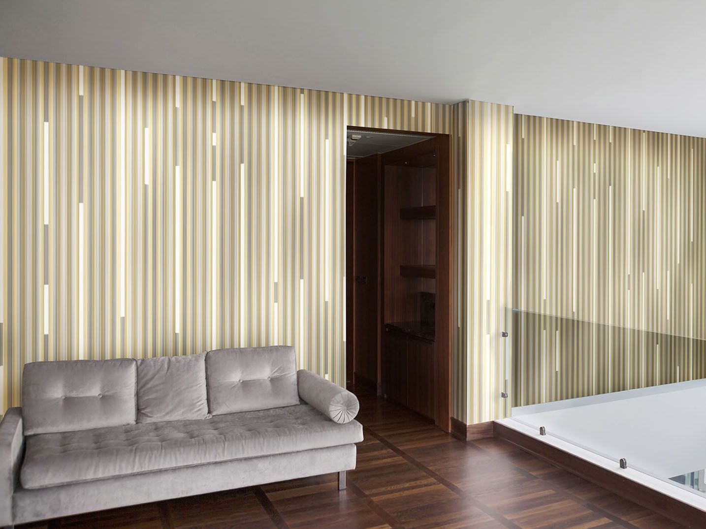 Геометрические обои ПВХ бесплатно, экологически чистые, моющиеся WallPepper 72D ARCH-00063833