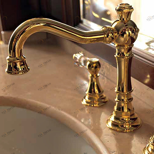 Смеситель для раковины на 3 отв. SBLV-CC-xx Eurodesign Crystal SBLVCCXX