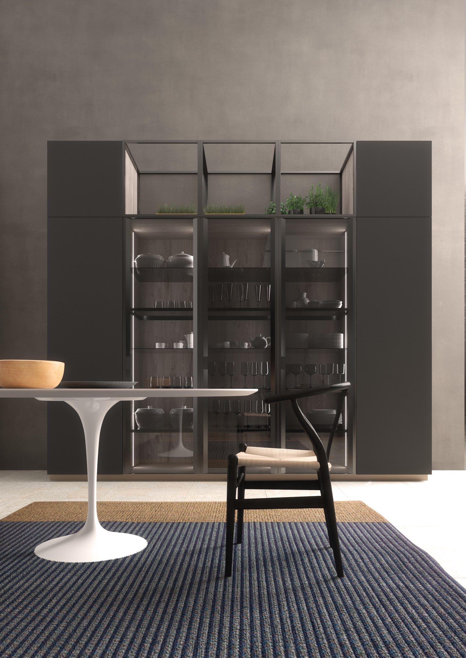 Кухня Dekton® без ручек Floritelli Cucine ARCH-00011819 - Вид №3