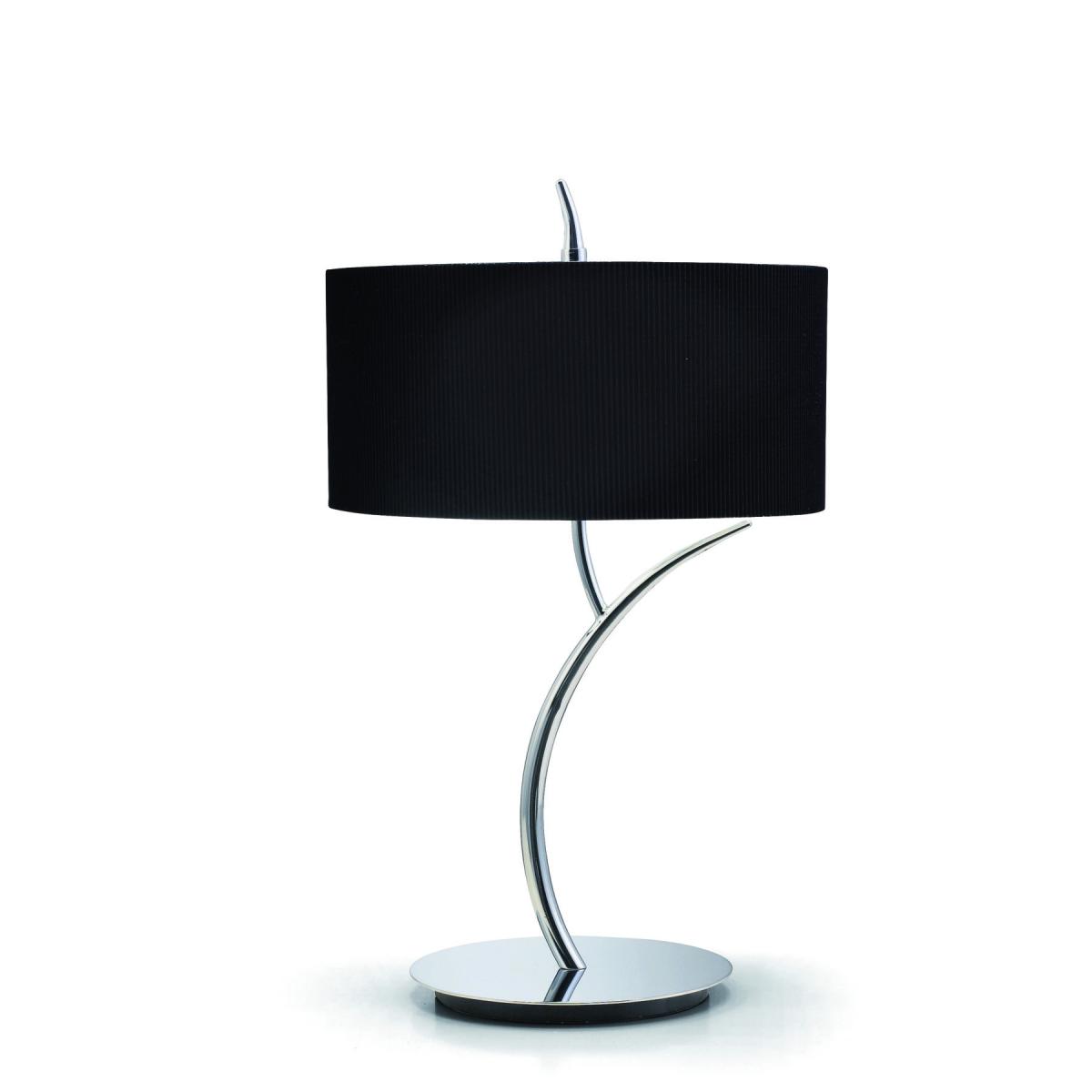 075048 Настольная лампа 2L черная Mantra Eve - Вид №1