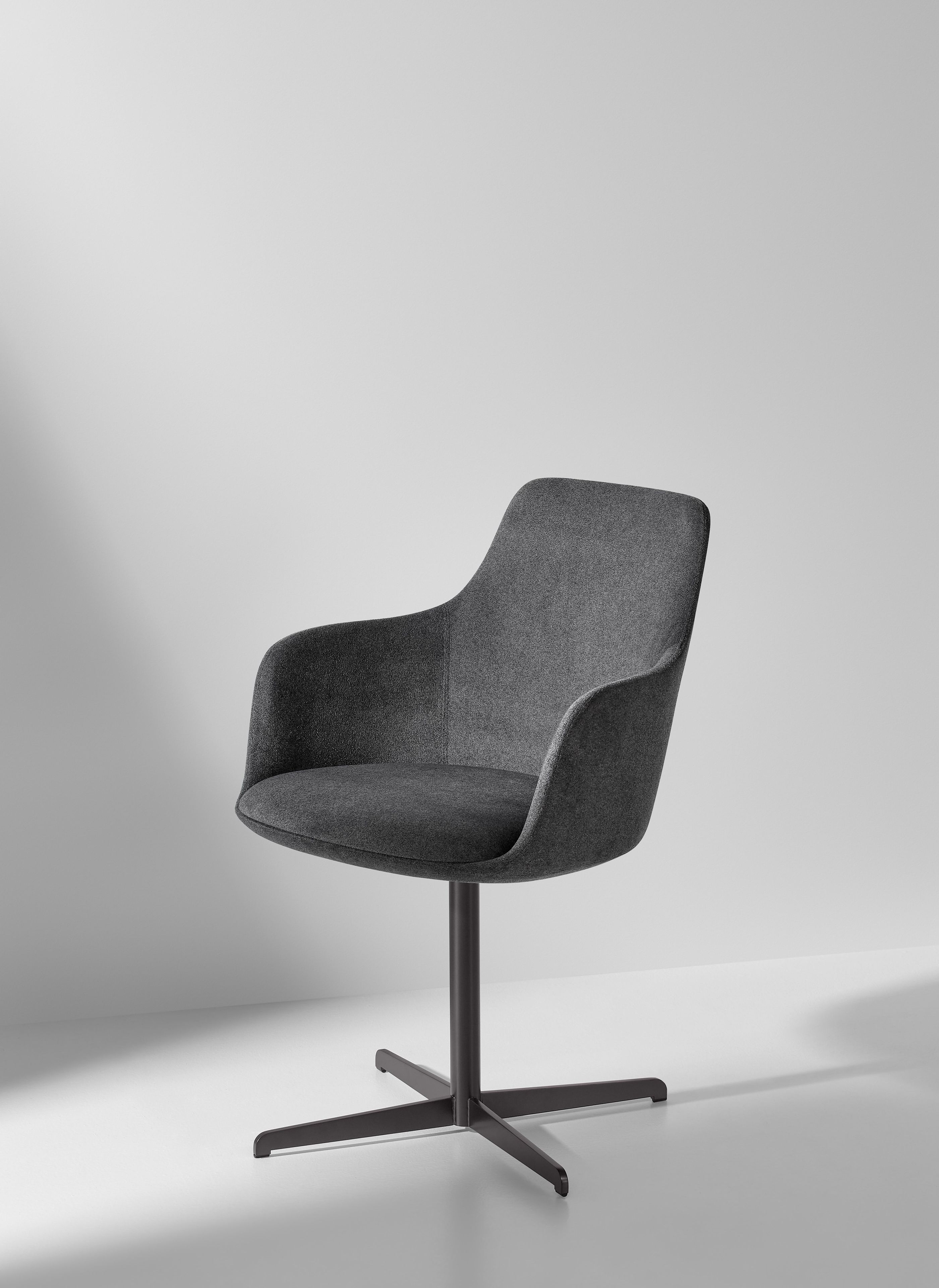 Кожаный поворотный операционный офисный стул BONALDO Itala ARCH-00031655 - Вид №3