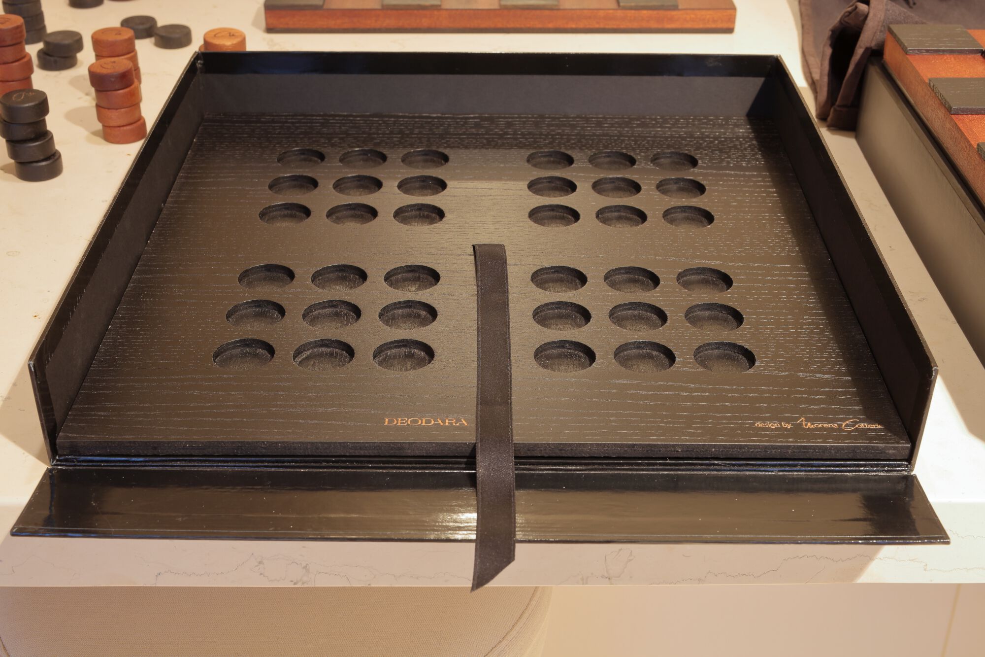 Дубовая настольная игра Deodara DAMA ARCH-00089554 - Вид №7