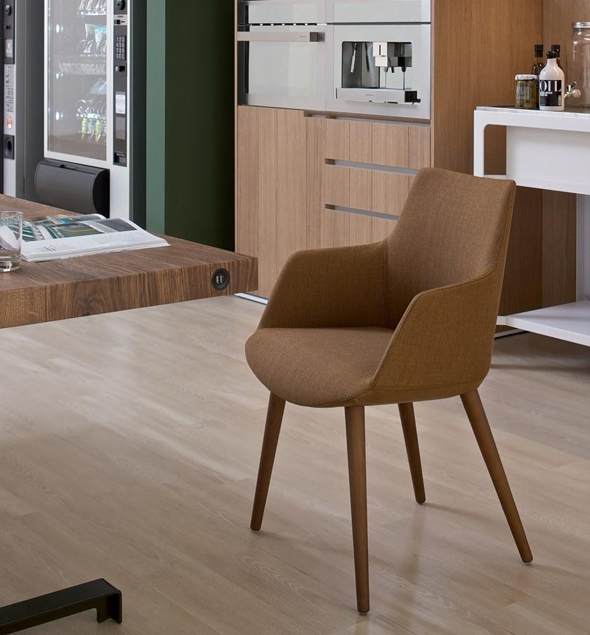 ESTEL GROUP Стул с обивкой и подлокотниками Divina sun-id-1415004 - Вид №2