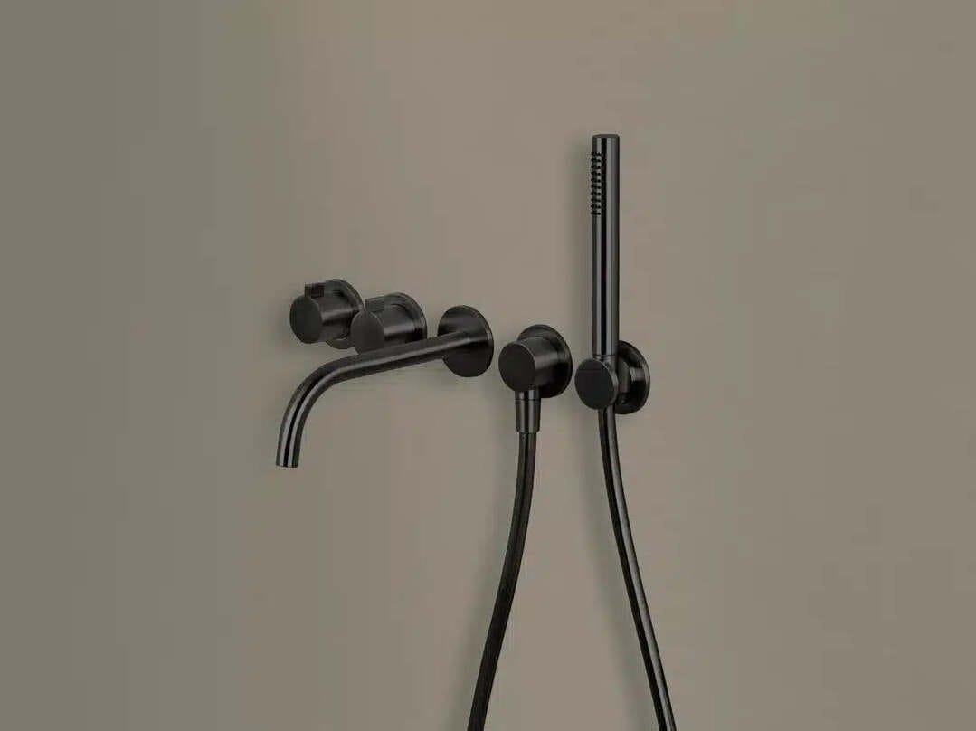 Термостатический смеситель для ванны с 5 отверстиями и ручным душем COCOON Piet Boon ARCH-00122577