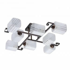 Потолочная люстра De Markt Тетро 673012508 DE MARKT ДИЗАЙНЕРСКИЕ, ТЕТРО 183256 Белый