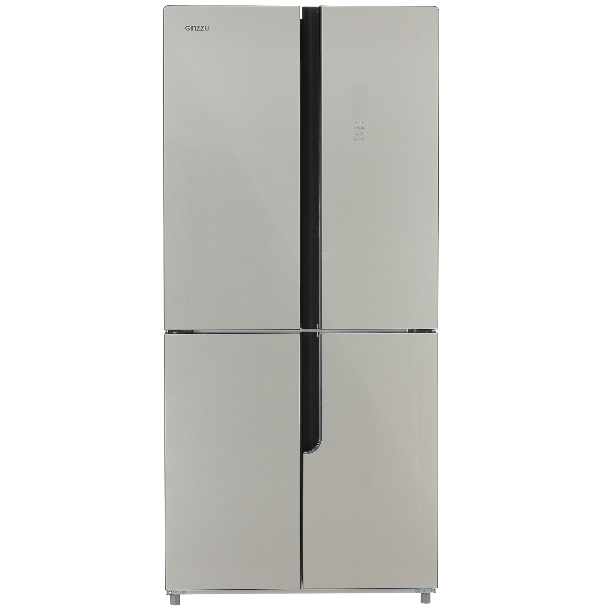 1129216 Холодильник многодверный   GiNZZU NFK-500 бежевый STDN-0097729 - Вид №2