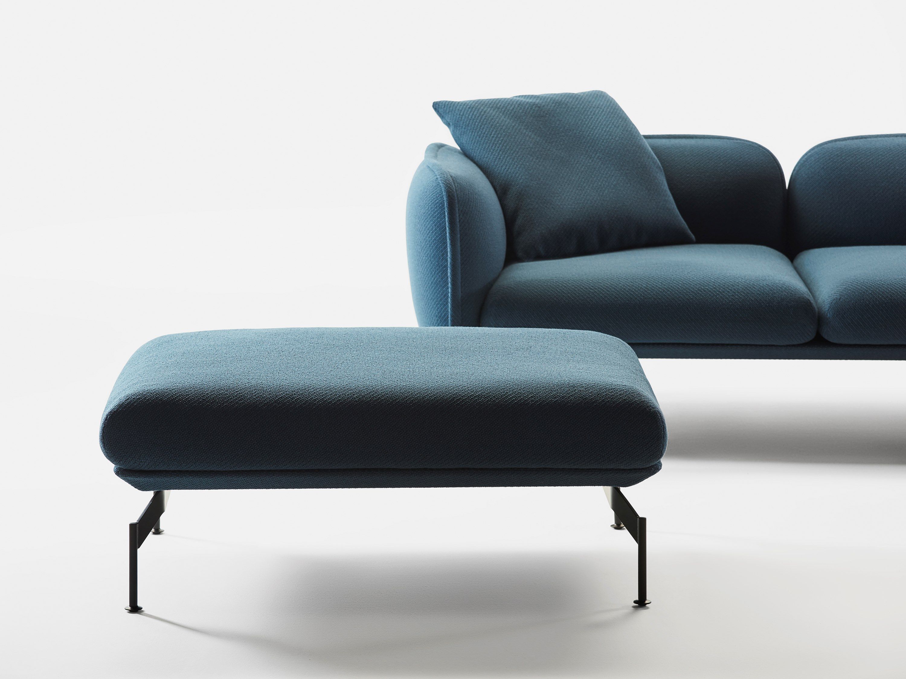 Ткань прямоугольный съемный пуф prostoria Echo ARCH-00111039 - Вид №2