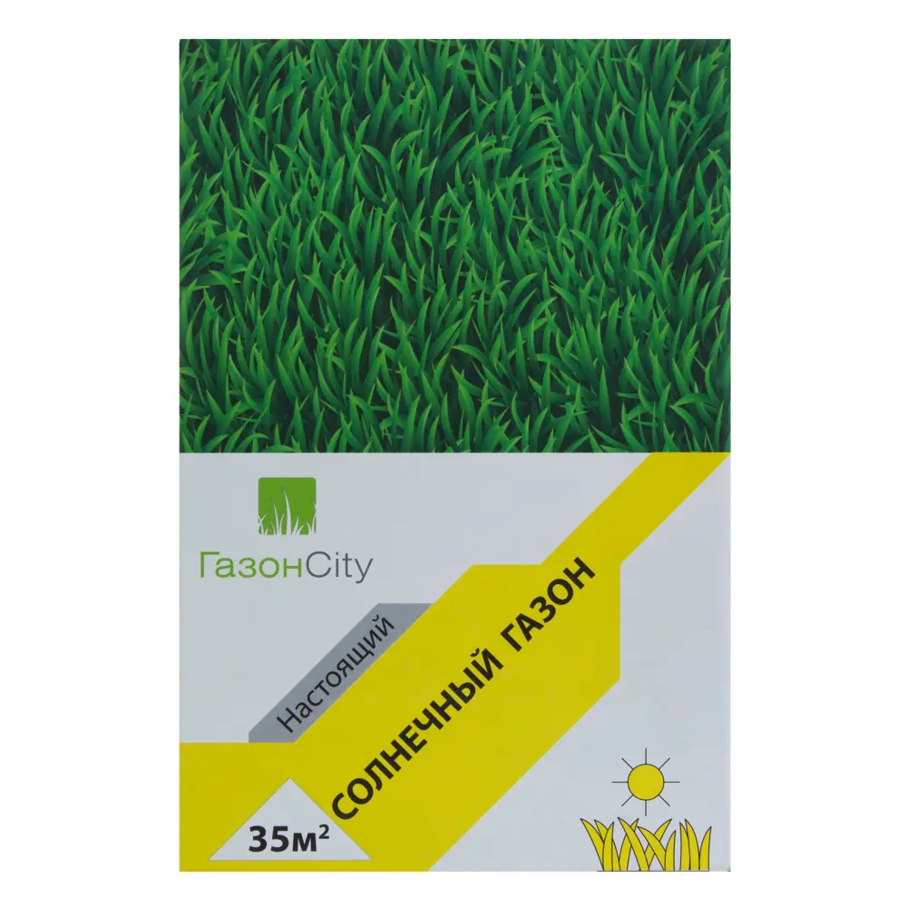 Семена газона ГазонCity Настоящий солнечный 1 кг STLM-2104780