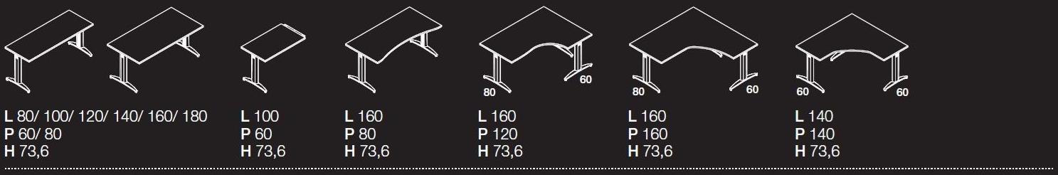 Las Mobili Модульный рабочий стол Oxi sun-id-1384078 - Вид №4