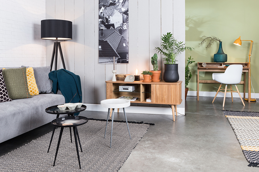 Комплект журнальных столов Flow set of 2, 2 шт, черный Zuiver 2300089 - Вид №6