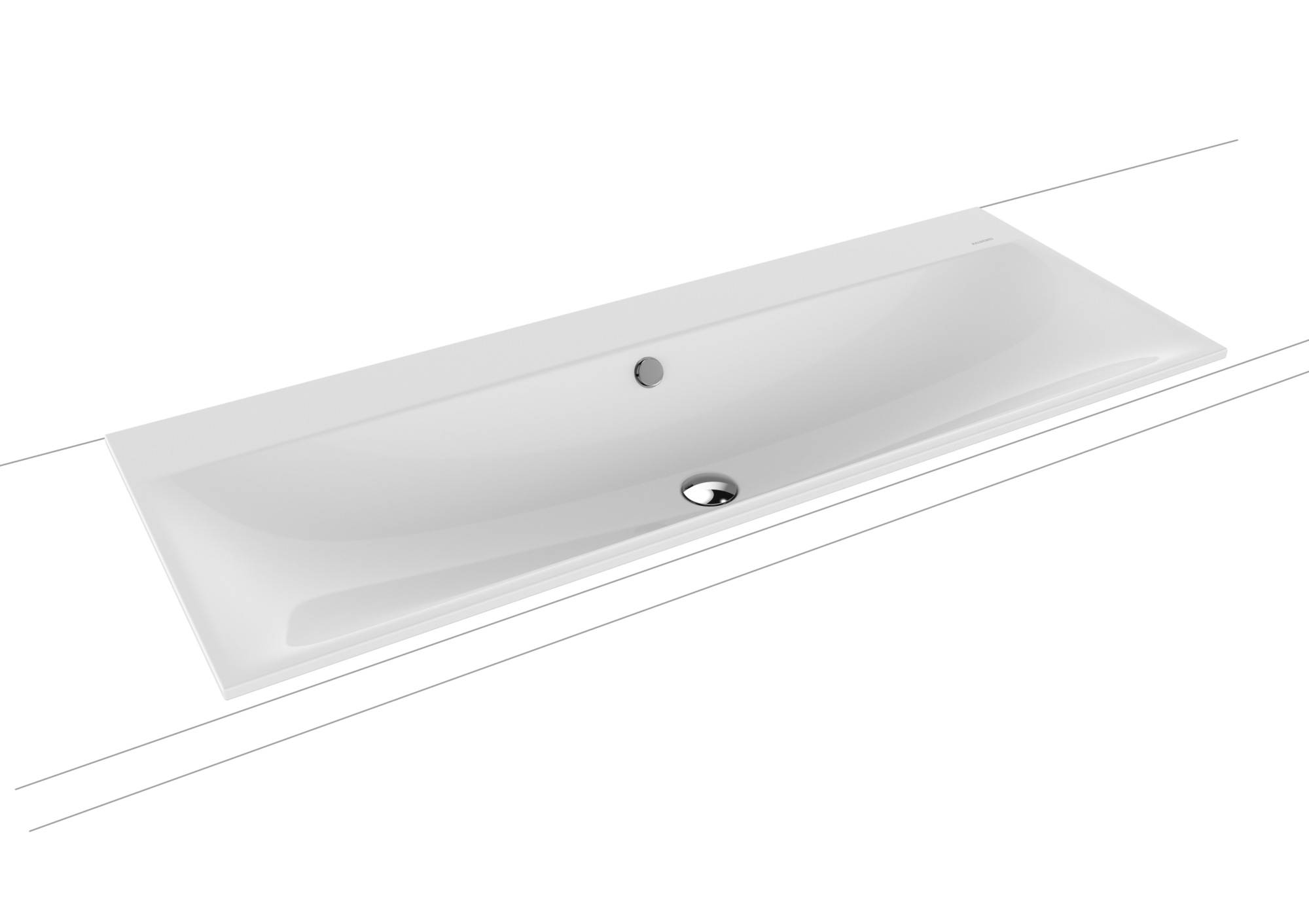 Умывальник KALDEWEI Сталь эмалированная 3039 1 альпийский белый 303933191