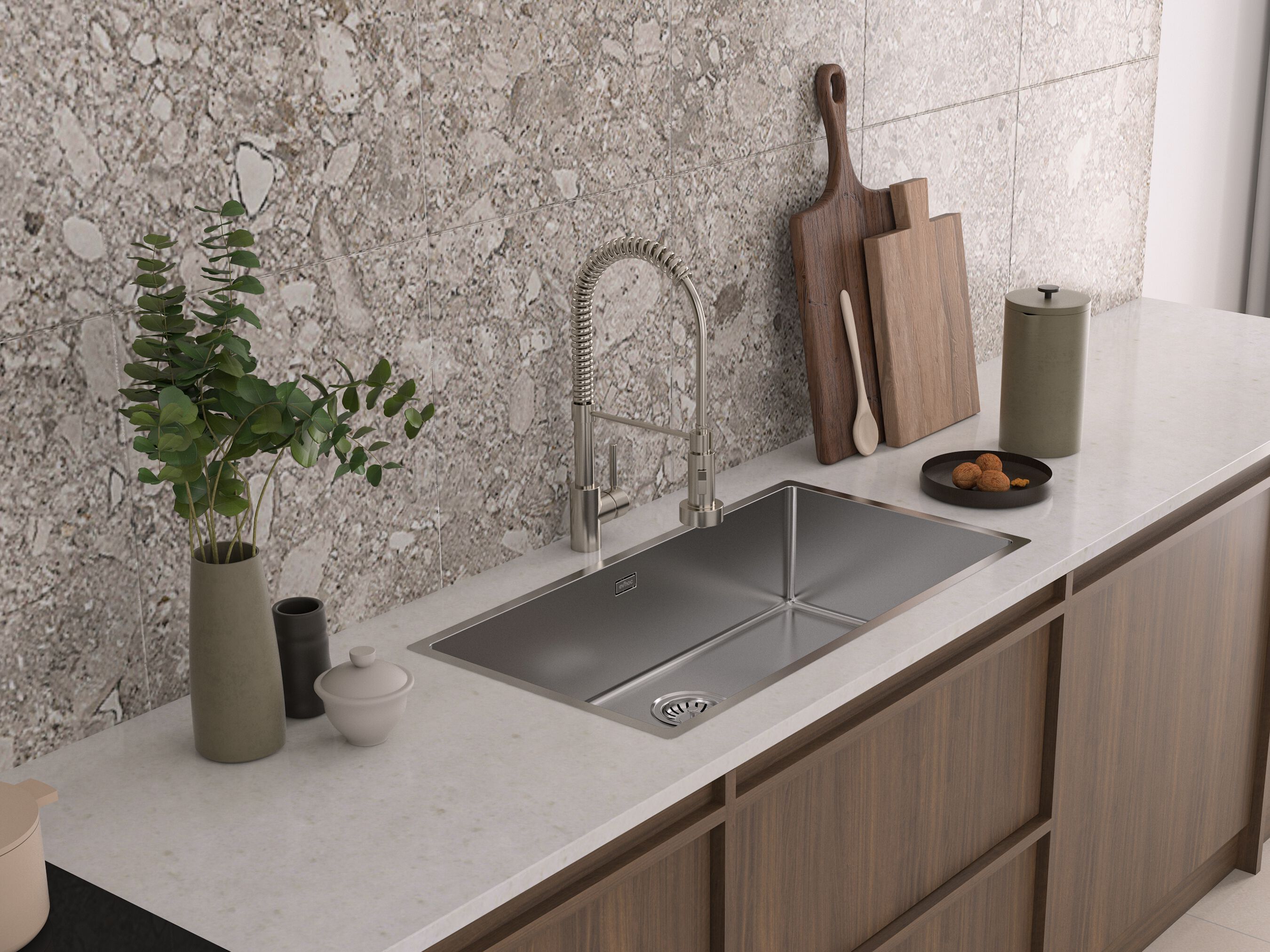 Раковина из нержавеющей стали Evhoc Lumium ARCH-00011086