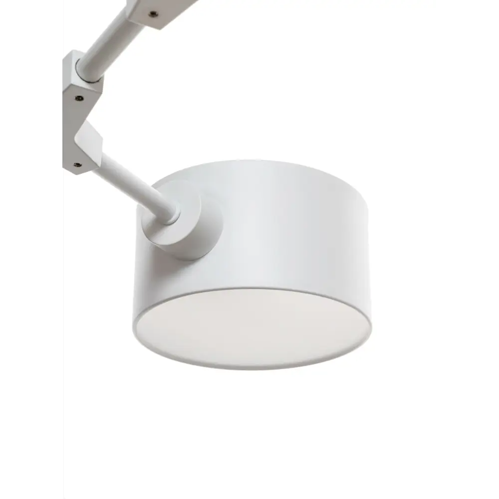 Люстра на штанге Lamplandia Bekker White L1314, 6 ламп, 20 м², цвет белый STLM-2074290 - Вид №6