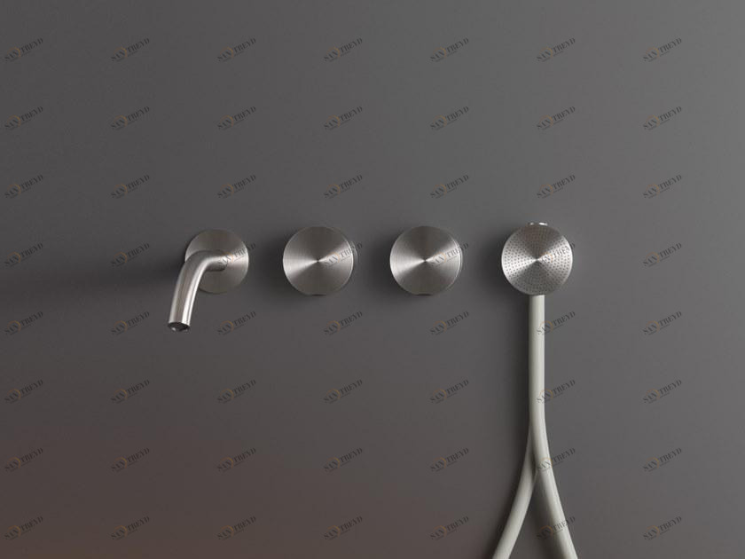 Ceadesign Смеситель для ванны настенный с ручным душем Giotto plus Gio 84