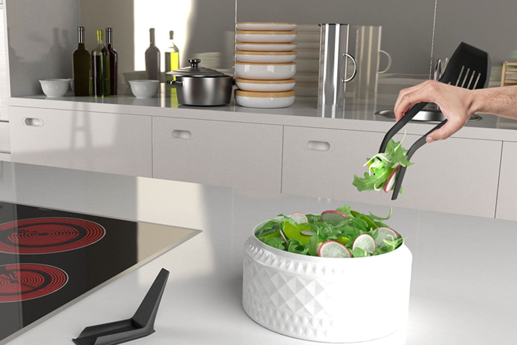 Силиконовые кухонные щипцы Concepticon DUC(OO)K ARCH-00129392 - Вид №3