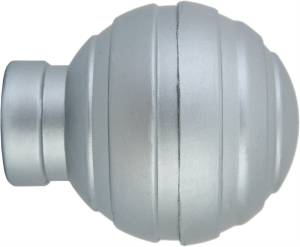 ORBIS Наконечник Клубок для карниза - серебристый декор 86015695