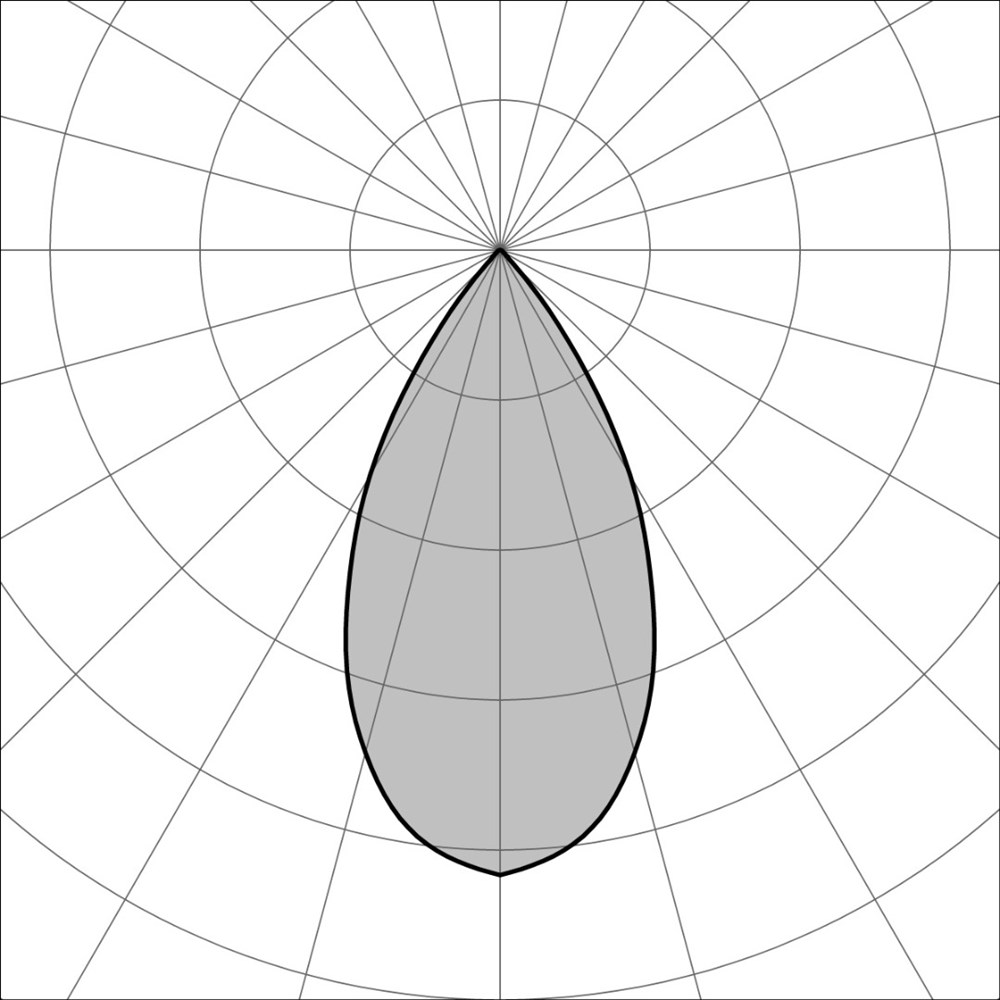 MaxiOcchio Spot Ghidini Occhio Spot .05 Темно-Cерый (Матовый)  - Вид №2