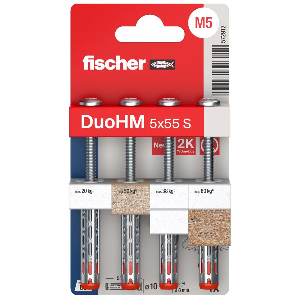 Дюбель FISCHER DuoHM ARCH-00080658 - Вид №8