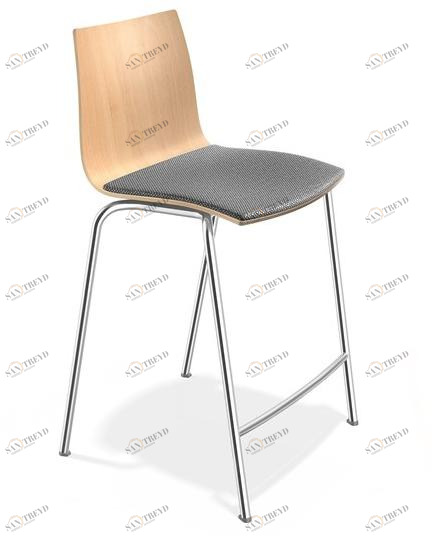 Casala Стул из бука с подставкой для ног Onyx barstool 2441/06