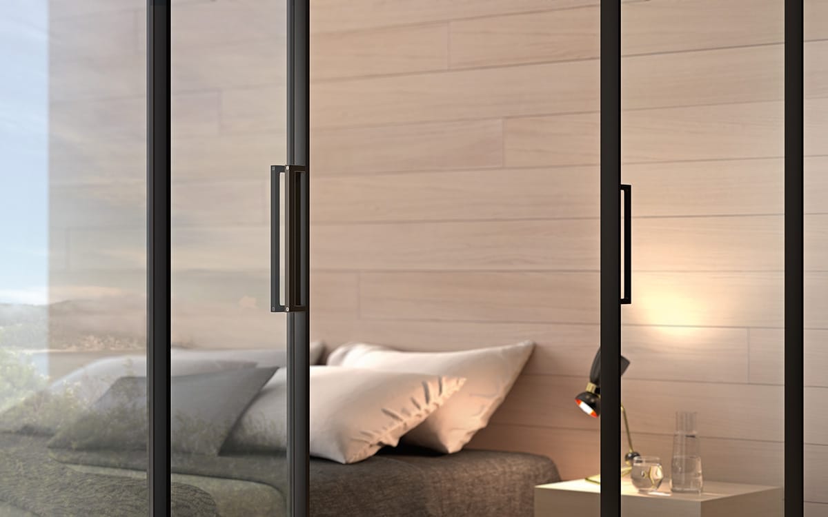 Раздвижные двери из стекла и алюминия GIDEA G-Like ARCH-00042864 - Вид №5