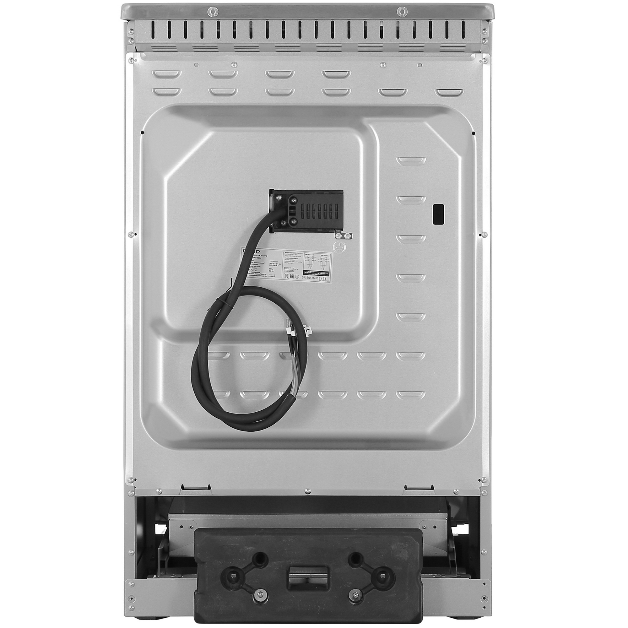 5407868 Электрическая плита DEXP 1YLO56CDS серебристый STDN-0111267 - Вид №9