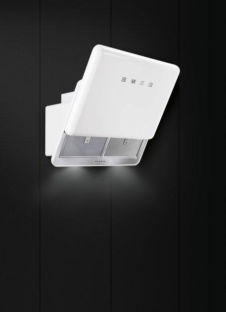 Smeg Выдвижная вытяжка из нержавеющей стали со встроенным освещением Smeg 50's style Kfab75cr  - Вид №11