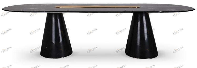 Essential Home Овальный обеденный стол sun-id-1373284