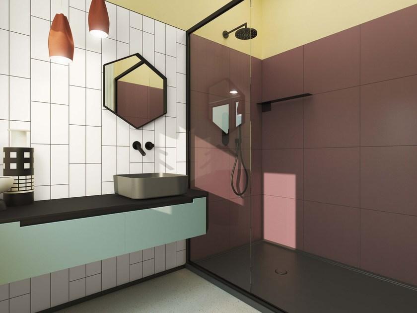 CERAMICA VOGUE Пол / настенная плитка из глазурованного керамогранита белого цвета Graph sun-id-1353870 - Вид №23