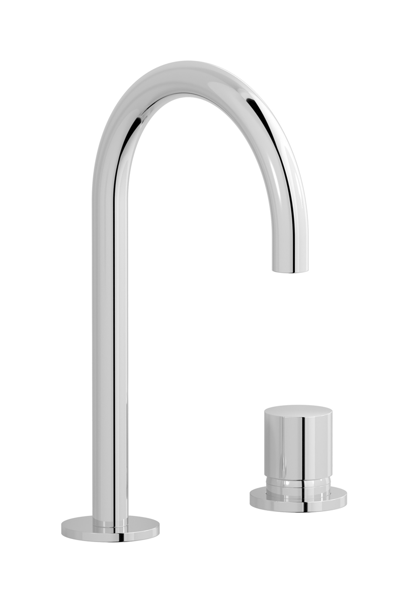 Смеситель для раковины на 2 отверстия WE ARE IB rr394cc Chrome Brera