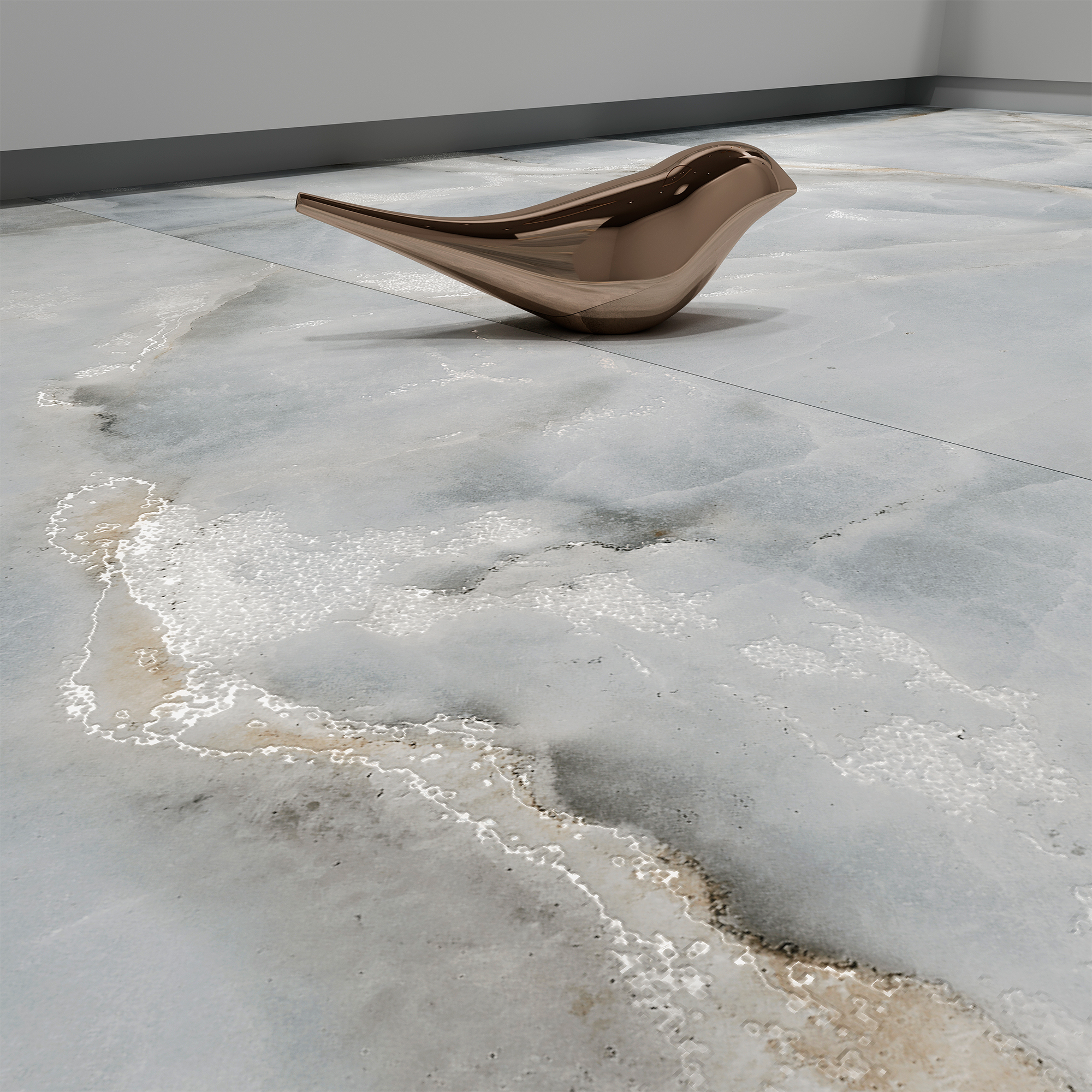 ASCOLI BLUE — Керамогранит с душой оникса CR4021-A Arcadia Ceramica - Вид №2