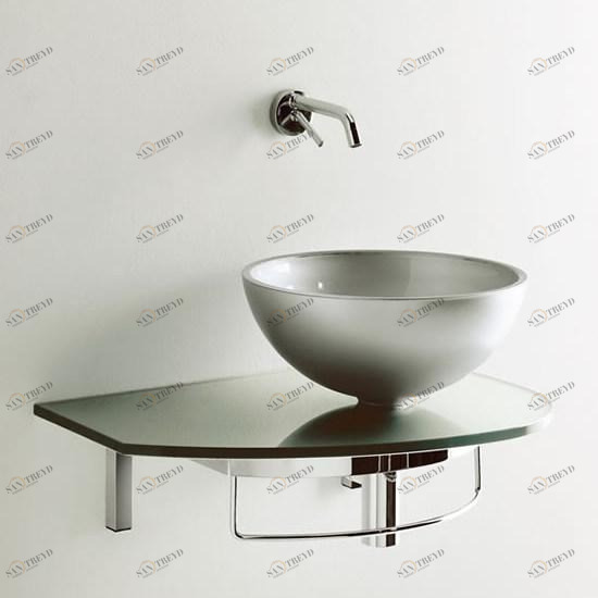 Накладная раковина на столешницу  овальная LASA IDEA Unik sun-id-1484893