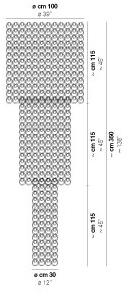 Vetreria Vistosi Хрустальный потолочный светильник Giogali sun-id-1347819 - Вид №2