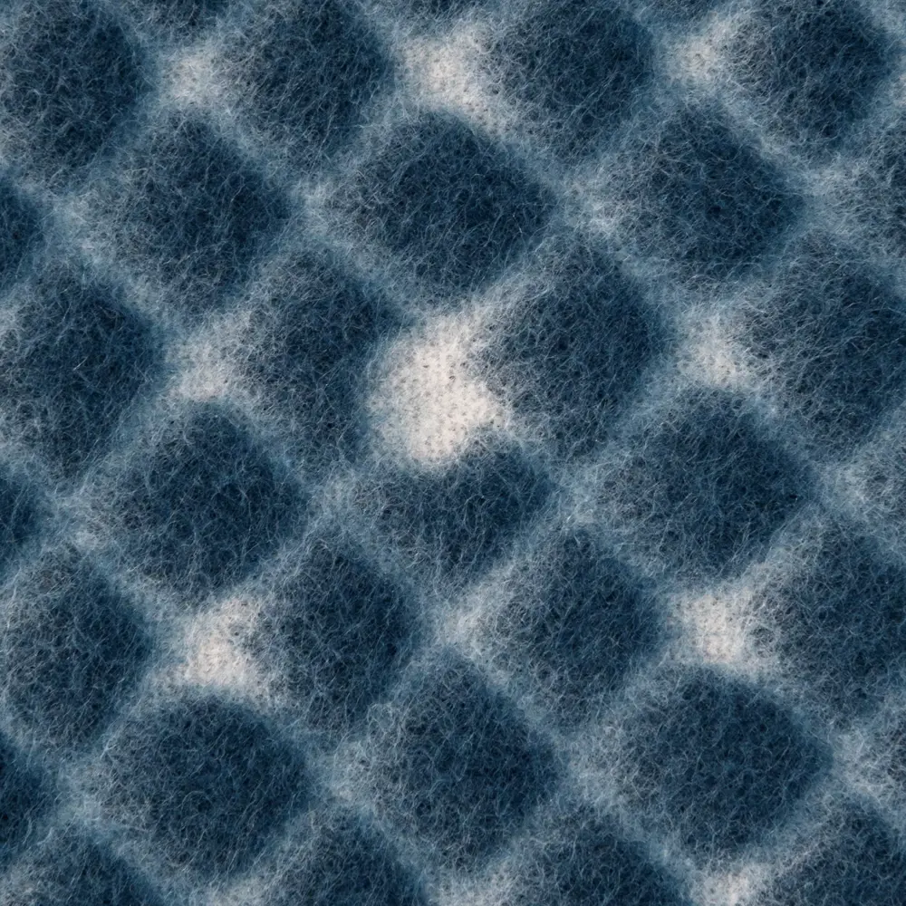 Плед «Лестер» 130х170 см флис цвет синий BELEZZA STLM-2105200 - Вид №1