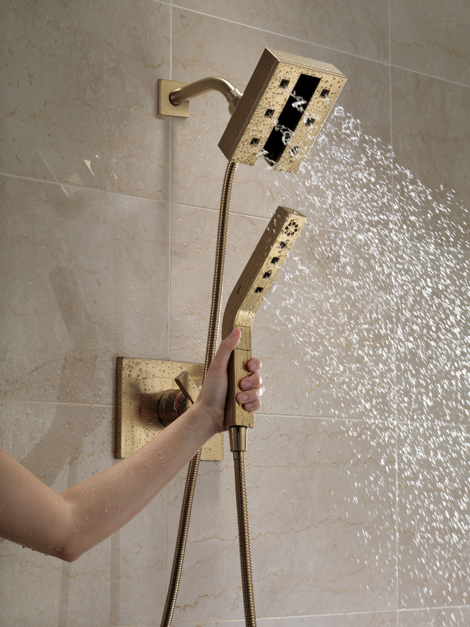 T17053-CZ Облицовка только для клапана Monitor® серии 17 Delta Faucet Vero Шампанское бронза - Вид №16