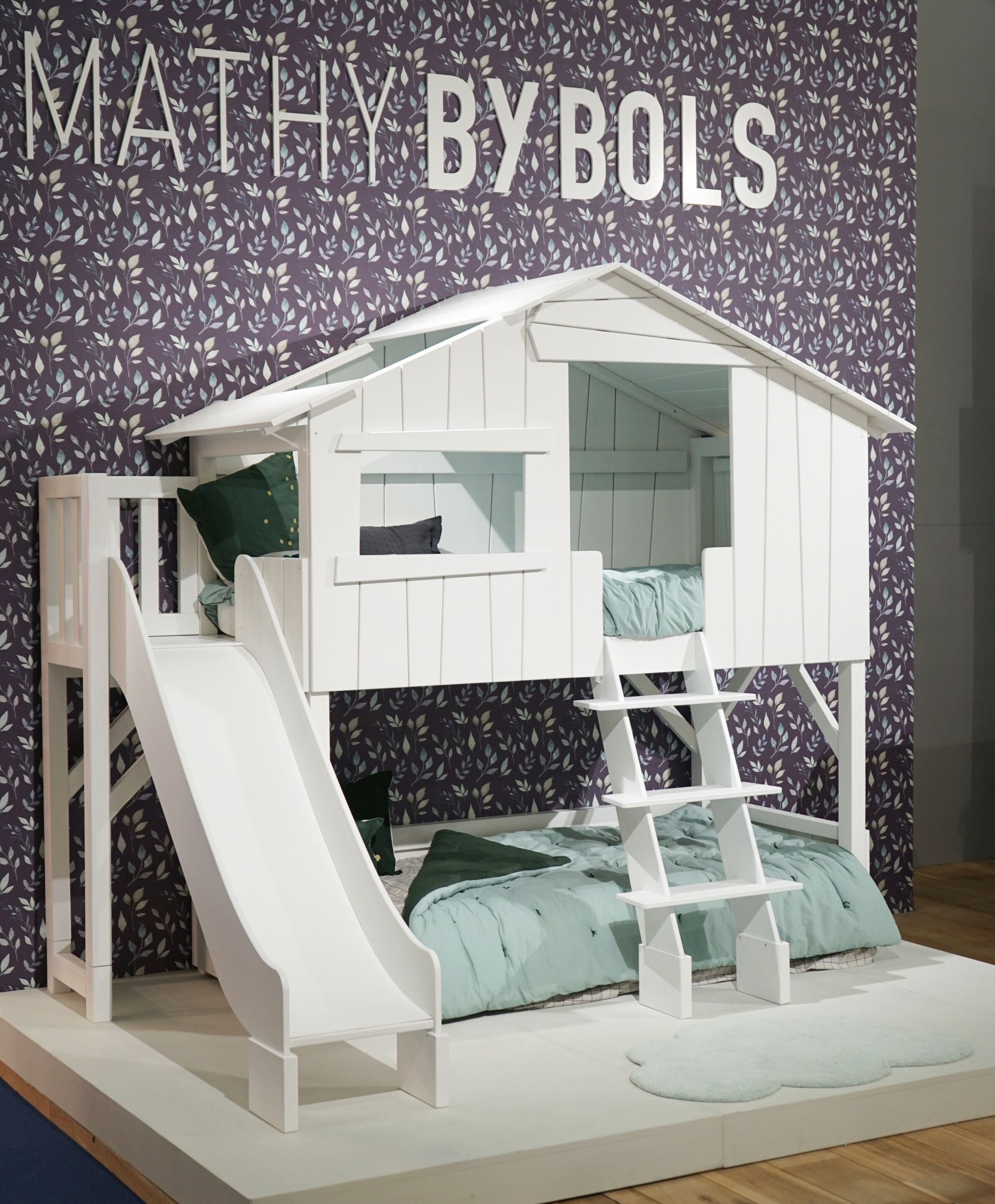 Двухъярусная кровать из МДФ с горкой и платформой Mathy by Bols TREEHOUSE BEDS &amp ARCH-00002332 - Вид №6