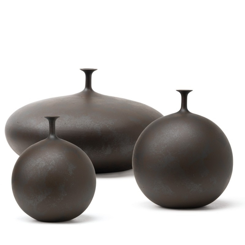 Q347/5X42 Уникальная ваза Adriani e Rossi Медь  - Вид №4