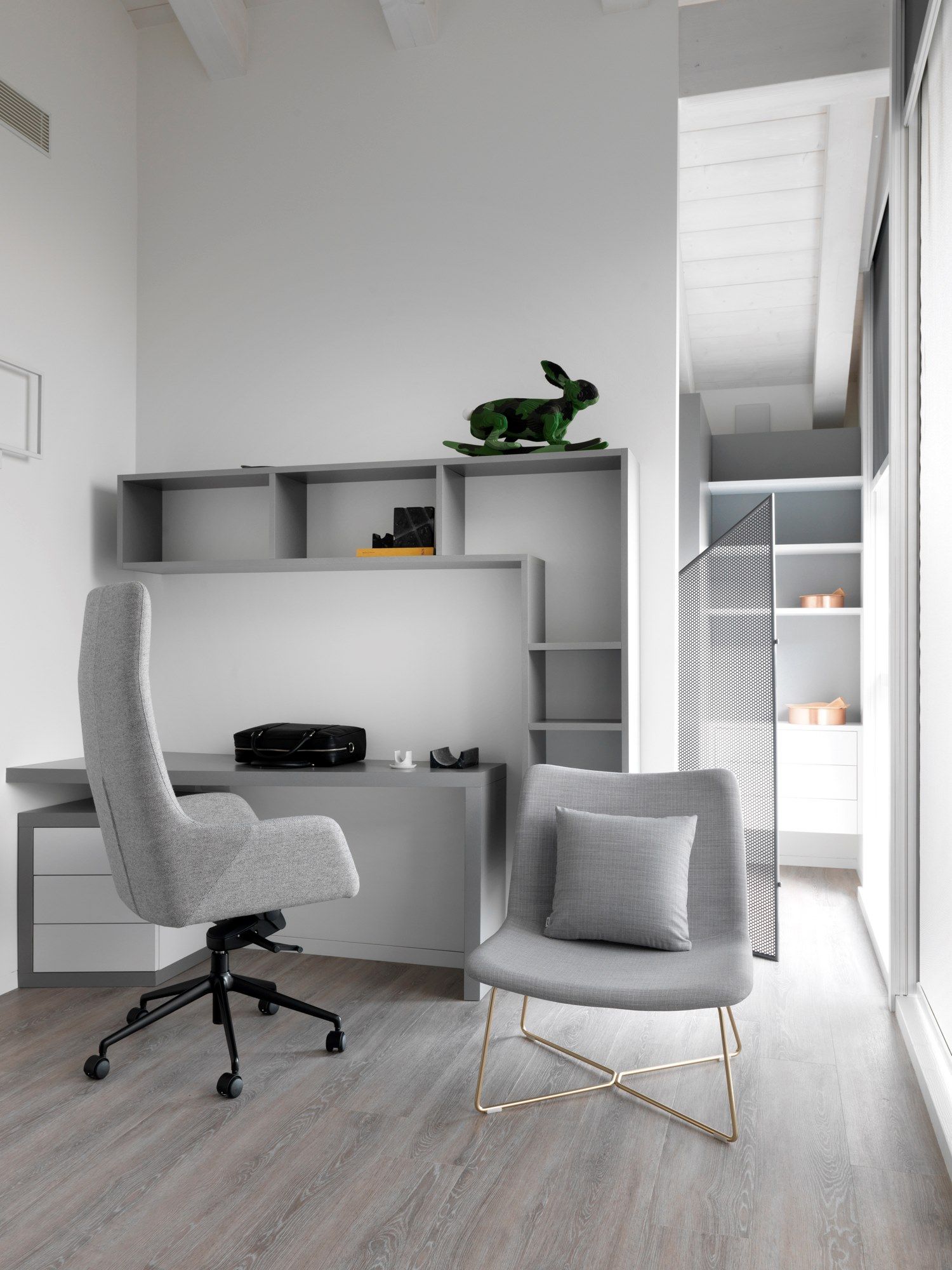 Тканевое кресло с салазками SITIA SOTAI ARCH-00139443 - Вид №2