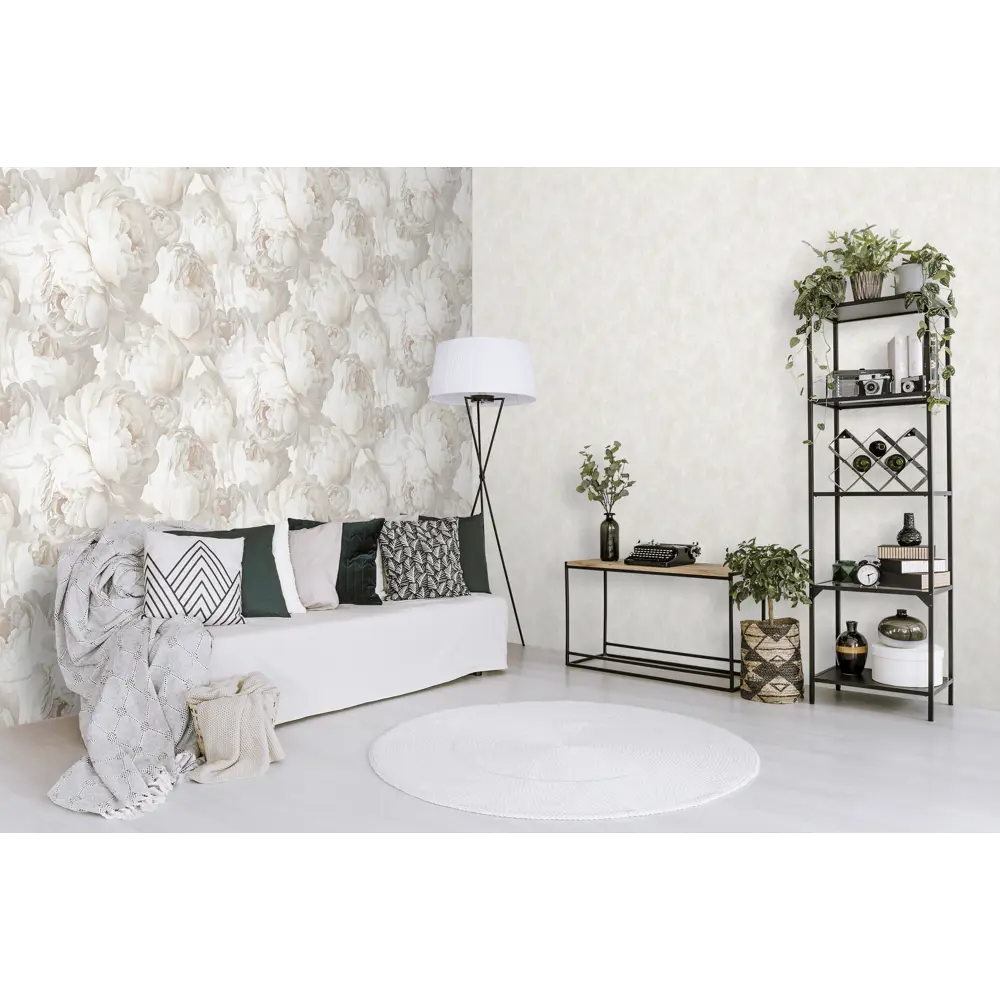 Обои флизелиновые Victoria Stenova Peony бежевые 1.06 м VS585341 89445895 STLM-2082179 - Вид №5