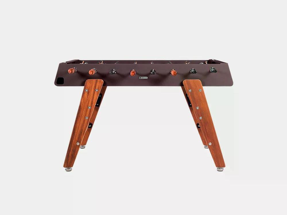 Прямоугольный стальной кальциобалилья и ножки из Ироко RS Barcelona RS3 WOOD ARCH-00003959 - Вид №19