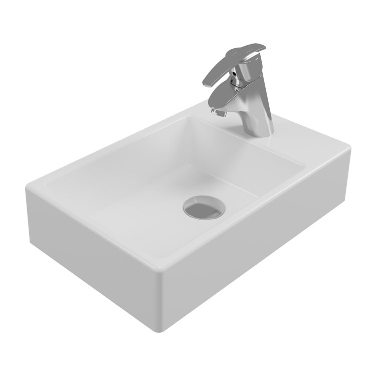 2049  2049 Раковина со столешницей 45x28см Eca 